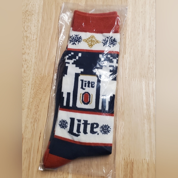 Miller Lite Underwear & Socks Miller Lite Ugly Sweater Socks Poshmark
